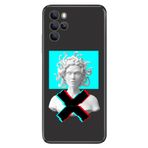 Senada Omix X700 İle Uyumlu Kılıf Silikon Moderna Desenli Mix Heykel