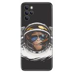 Senada Omix X700 İle Uyumlu Kılıf Silikon Moderna Desenli Monkey Fly