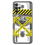 Senada Omix X700 İle Uyumlu Kılıf Silikon Moderna Desenli Off White Dollar