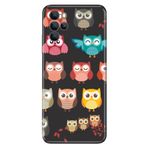Senada Omix X700 İle Uyumlu Kılıf Silikon Moderna Desenli Owl