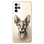 Senada Omix X700 İle Uyumlu Kılıf Silikon Moderna Desenli Sfenks Kedi