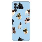 Senada Omix X700 İle Uyumlu Kılıf Silikon Moderna Desenli Şirin Pug Köpek