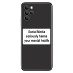 Senada Omix X700 İle Uyumlu Kılıf Silikon Moderna Desenli Social Media