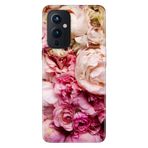 Senada Oneplus 9 ile Uyumlu Kılıf Modern Tasarım Silikon Desenli Kuru Çiçek