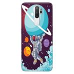 Senada Oppo A5 A9 2020 İle Uyumlu Kılıf Silikon Desenli Tam Koruma Resimli Kapak Astronot