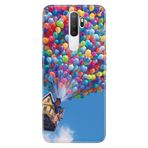 Senada Oppo A5 A9 2020 İle Uyumlu Kılıf Silikon Desenli Tam Koruma Resimli Kapak Balonlu Ev