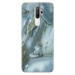 Senada Oppo A5 A9 2020 İle Uyumlu Kılıf Silikon Desenli Tam Koruma Resimli Kapak Carlo Mermer