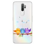 Senada Oppo A5 A9 2020 İle Uyumlu Kılıf Silikon Desenli Tam Koruma Resimli Kapak Kuşlar