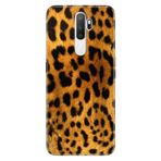 Senada Oppo A5 A9 2020 İle Uyumlu Kılıf Silikon Desenli Tam Koruma Resimli Kapak Leopar Kürk