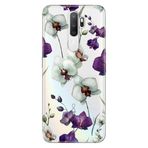 Senada Oppo A5 A9 2020 İle Uyumlu Kılıf Silikon Desenli Tam Koruma Resimli Kapak Orkide Çiçek