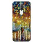 Senada Oppo A5 A9 2020 İle Uyumlu Kılıf Silikon Desenli Tam Koruma Resimli Kapak Romantizm
