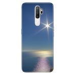 Senada Oppo A5 A9 2020 İle Uyumlu Kılıf Silikon Desenli Tam Koruma Resimli Kapak Sakin Deniz