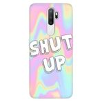 Senada Oppo A5 A9 2020 İle Uyumlu Kılıf Silikon Desenli Tam Koruma Resimli Kapak Shut Up
