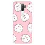 Senada Oppo A5 A9 2020 İle Uyumlu Kılıf Silikon Desenli Tam Koruma Resimli Kapak Tombul Kuzular