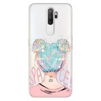 Senada Oppo A5 A9 2020 İle Uyumlu Kılıf Silikon Desenli Tam Koruma Resimli Kapak Uzaydan Gelen Kız
