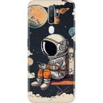 Senada Oppo A5 - A9 2020 Kılıf Desenli Baskılı Tpu Rubber Kapak Astro - 001-Renkli
