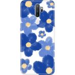 Senada Oppo A5 - A9 2020 Kılıf Desenli Baskılı Tpu Rubber Kapak Blue Orgin - 001-Renkli