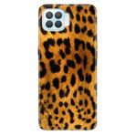 Senada Oppo Reno 4 Lite İle Uyumlu Kılıf Silikon Desenli Tam Koruma Resimli Kapak Leopar Kürk