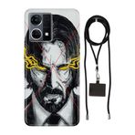 Senada Oppo Reno 7 4G ile Uyumlu Kılıf John Silikon İpli Boyun Askı Aparatı