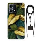 Senada Oppo Reno 7 4G ile Uyumlu Kılıf Orman Kokusu Silikon İpli Boyun Askı Aparatı
