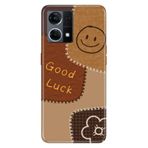 Senada Oppo Reno 7 4G ile Uyumlu Kılıf Resimli Desenli Silikon Good Luck