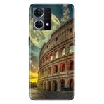 Senada Oppo Reno 7 4G ile Uyumlu Kılıf Resimli Desenli Silikon Roma