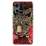 Senada Oppo Reno 7 4G ile Uyumlu Kılıf Resimli Desenli Silikon Tiger Design