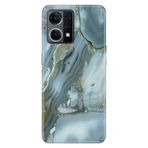 Senada Oppo Reno 7 4G İle Uyumlu Kılıf Silikon Desenli Tam Koruma Resimli Kapak Carlo Mermer
