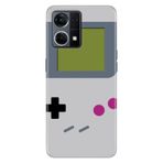 Senada Oppo Reno 7 4G İle Uyumlu Kılıf Silikon Desenli Tam Koruma Resimli Kapak Game Boy