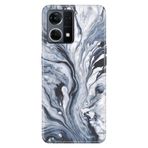 Senada Oppo Reno 7 4G İle Uyumlu Kılıf Silikon Desenli Tam Koruma Resimli Kapak Lüks Mermer