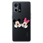Senada Oppo Reno 7 4G İle Uyumlu Kılıf Silikon Desenli Tam Koruma Resimli Kapak Minnie Mickeyyyyy