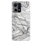 Senada Oppo Reno 7 4G İle Uyumlu Kılıf Silikon Desenli Tam Koruma Resimli Kapak Sena Mermer