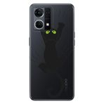Senada Oppo Reno 7 4G İle Uyumlu Kılıf Silikon Desenli Tam Koruma Resimli Kapak Tırmık