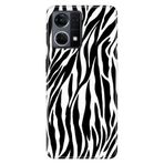 Senada Oppo Reno 7 4G İle Uyumlu Kılıf Silikon Desenli Tam Koruma Resimli Kapak Zebradeseni