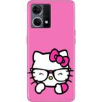 Senada Oppo Reno 7 4g Kılıf Desenli Baskılı Tpu Rubber Kapak Kitty/go - 001-Renkli