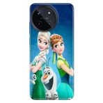 Senada Realme 11 4G ile Uyumlu Kılıf Resimli Desenli Silikon ElsaAnnaOlaf