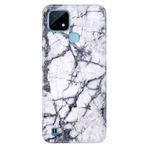 Senada Realme C21 ile Uyumlu Kılıf Resimli Desenli Silikon Jumeria Mermer