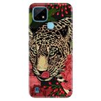 Senada Realme C21 ile Uyumlu Kılıf Resimli Desenli Silikon Tiger Design