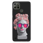 Senada Realme C21Y C25Y İle Uyumlu Kılıf Desenli Baskılı Silikon Cool Tanrıça