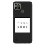Senada Realme C21Y C25Y İle Uyumlu Kılıf Desenli Baskılı Silikon Feel Good
