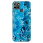 Senada Realme C21Y C25Y İle Uyumlu Kılıf Desenli Baskılı Silikon Maldiv Ametist