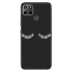 Senada Realme C21Y C25Y İle Uyumlu Kılıf Desenli Baskılı Silikon Masum Kirpik