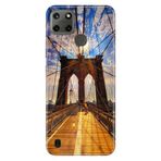 Senada Realme C21Y C25Y İle Uyumlu Kılıf Desenli Baskılı Silikon Walking Bridge
