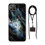 Senada Realme C21Y C25Y ile Uyumlu Kılıf Karanlık Desenli Silikon İpli Boyun Askı Aparatı