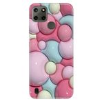 Senada Realme C21Y C25Y ile Uyumlu Kılıf Resimli Desenli Silikon Baloncuk