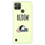 Senada Realme C21Y C25Y ile Uyumlu Kılıf Resimli Desenli Silikon Bezdim