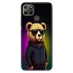 Senada Realme C21Y C25Y ile Uyumlu Kılıf Resimli Desenli Silikon Cool Teddy