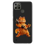 Senada Realme C21Y C25Y ile Uyumlu Kılıf Resimli Desenli Silikon KarakterGarfield