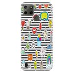 Senada Realme C21Y C25Y ile Uyumlu Kılıf Resimli Desenli Silikon Patches