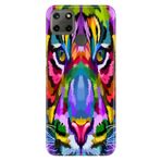 Senada Realme C21Y C25Y ile Uyumlu Kılıf Resimli Desenli Silikon Retro Aslan